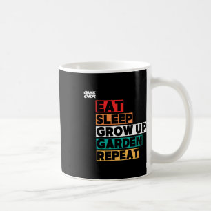 Caneca De Café Coma O Jogo De Repetição Do Jardim Do Sono - Jogad