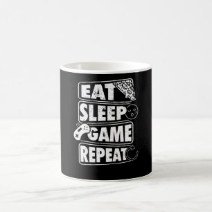 Caneca De Café Coma o Jogo do Sono Repetir Presente de Jogos do J