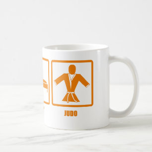 Caneca De Café Coma o judo do sono