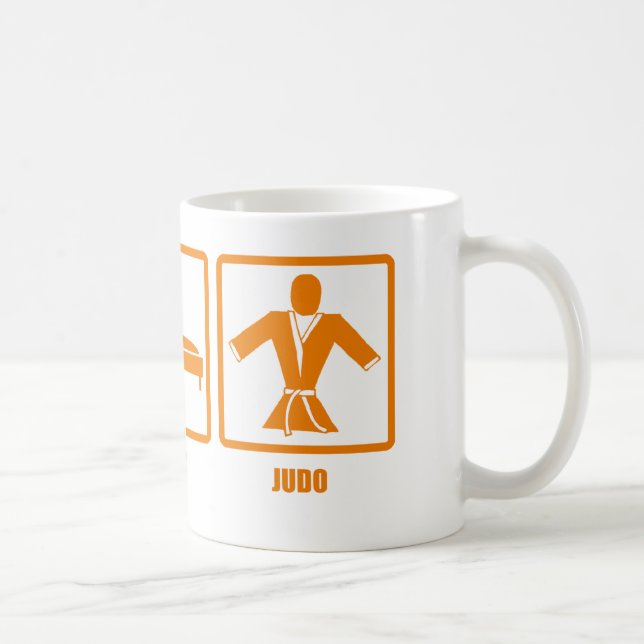Caneca De Café Coma o judo do sono (Direita)