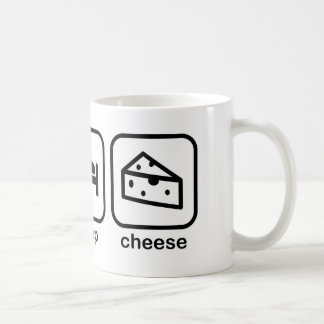 Caneca De Café Coma o queijo do sono