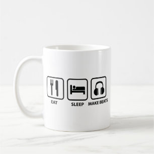 Caneca De Café Coma O Sono Faça Bater No Café