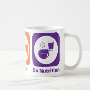 Caneca De Café Coma o sono fazem a nutrição