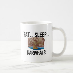 Caneca De Café Coma o sono NARWHALS