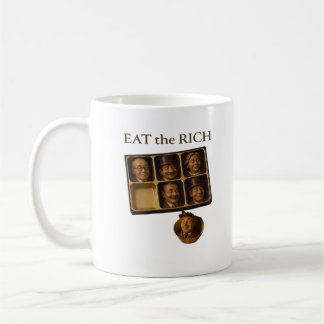 Caneca De Café Coma os Ricos Clássico