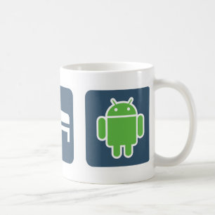 Caneca De Café Coma. Sono. Android.