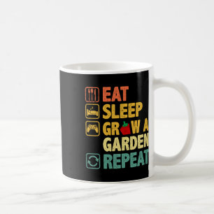 Caneca De Café Coma Sono Faça Um Jardim Repetir Jogador Engraçado