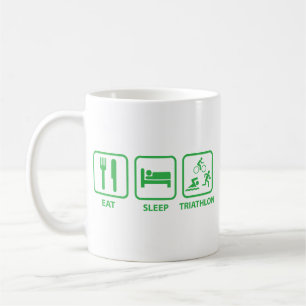 Caneca De Café Coma Triathlon Coffee Mug