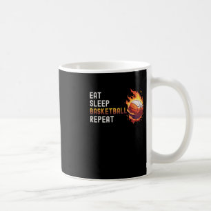 Caneca De Café Coma Um Sono De Basquete Repete Jersey Para Menino