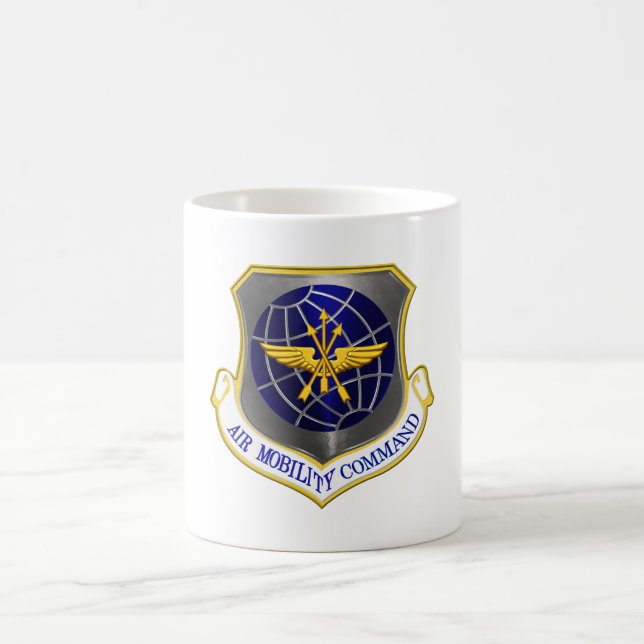 Caneca De Café Comando de mobilidade aérea (Centro)