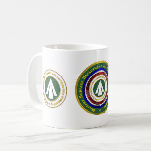 Caneca De Café Comando Militar de Distribuição de Superfície