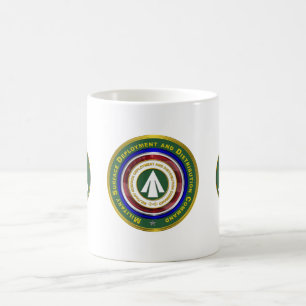 Caneca De Café Comando Militar de Distribuição de Superfície