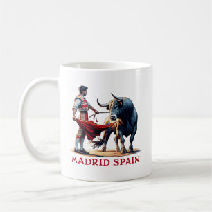 Caneca De Café Combate à Espanha de Madrid