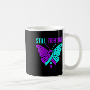 Caneca De Café Combate à Felicidade e Sensibilização Suicida - Gr