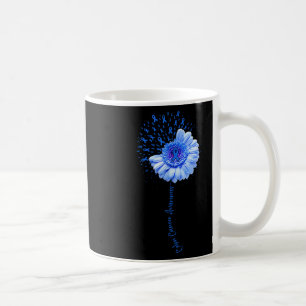 Caneca De Café Combate à Persistência da Flor de Sensibilização d