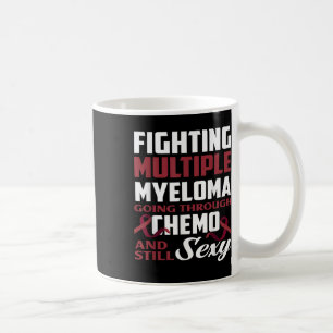 Caneca De Café Combate ao Mieloma Múltiplo Quimio do Mieloma Múlt
