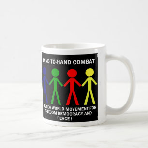 CANECA DE CAFÉ COMBATE CORPO-A-CORPO...
