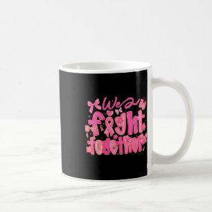 Caneca De Café Combatemos Juntos O Suporte À Consciência Do Cance