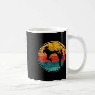Caneca De Café Combatente contra Karate - Karateka Comt Autodefes