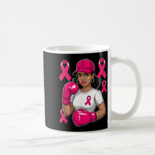 Caneca De Café Combatente da Conscientização do Câncer de Mama