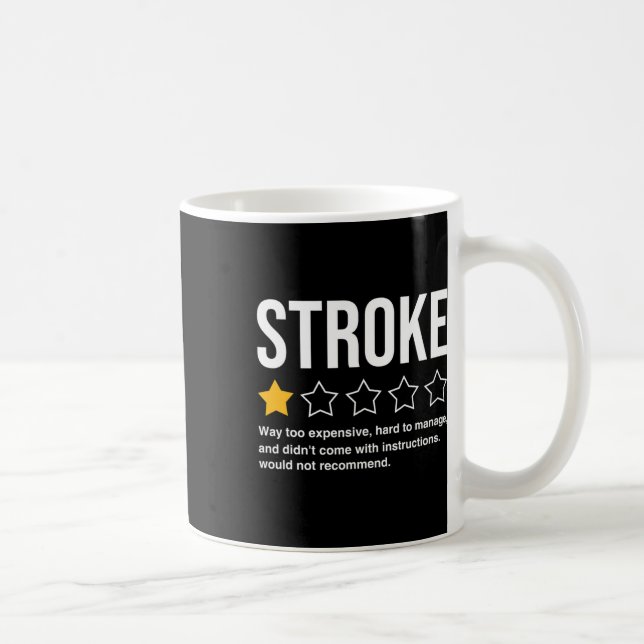 Caneca De Café Combatente do Guerreiro da Doença Cardíaca de Sobr (Direita)