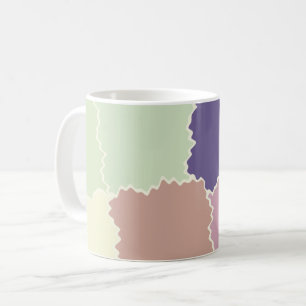 Caneca De Café Combinação de cores subidas
