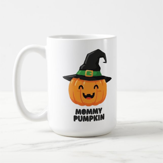 Caneca De Café Combinação de Lâmpadas da Família Halloween - Cust (Esquerda)