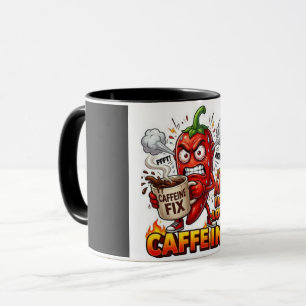 Caneca de Café Combo Energizado pela Cafeína Caf