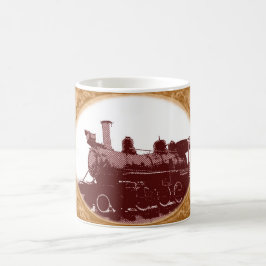 Caneca De Café Comboio antigo