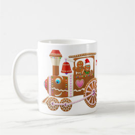 Caneca De Café Comboio de Natal Gingerbird