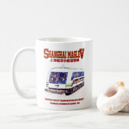 Caneca De Café Comboio Transrápido Xangai Maglev SMT