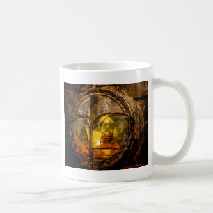 Caneca De Café Comboio Vintage A Vapor - O Farol