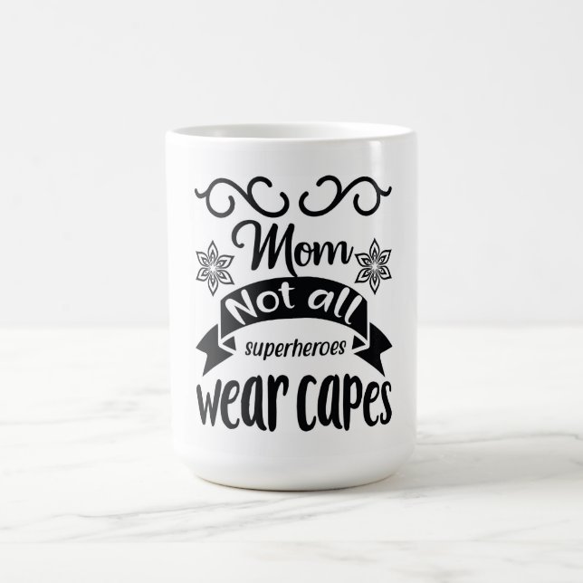 Caneca De Café Combustível Diário da Supermãe (Centro)
