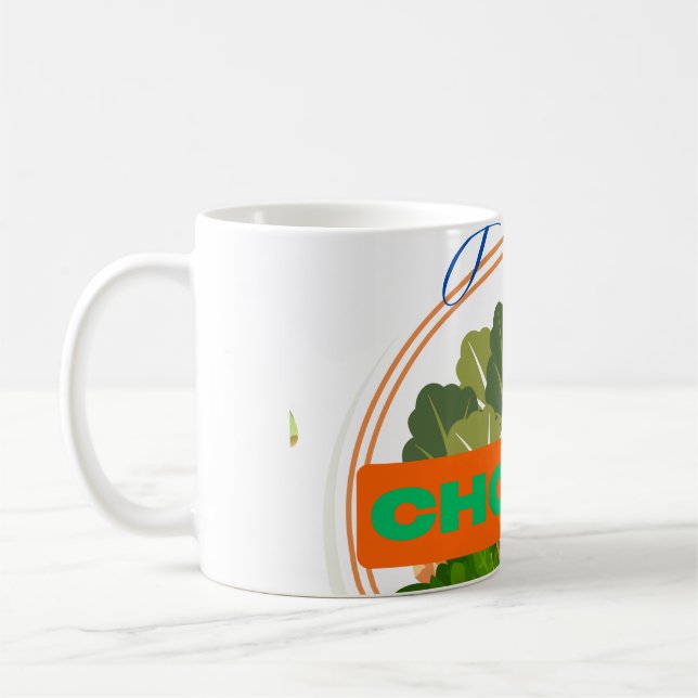 Caneca De Café Combustível ou tolo - Sua chamada (Esquerda)