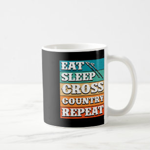 Caneca De Café Come Sleep Cross Country Repete Skier Winter Sport