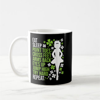 Caneca De Café Come Sleep Irish Dance Dancer Irlandês Ceili Reel 
