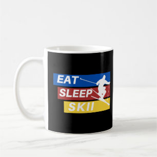Caneca De Café Come Sleep Skii Baby