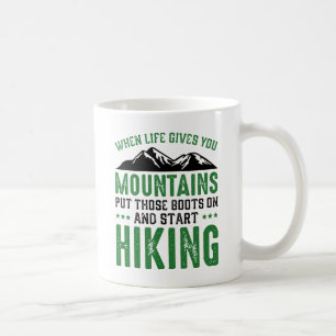 Caneca De Café Começar a caminhar