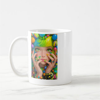 Caneca De Café : Comece o seu dia com um toque de cor! Esta canec