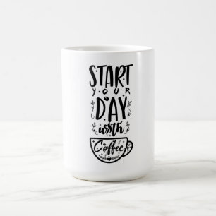 Caneca De Café Comece seu dia com café