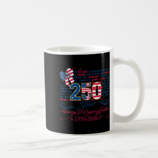 Caneca De Café Comemorando 250 Anos de Liberdade EUA