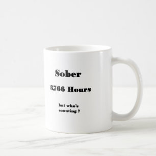 Caneca De Café comemorando a sobriedade