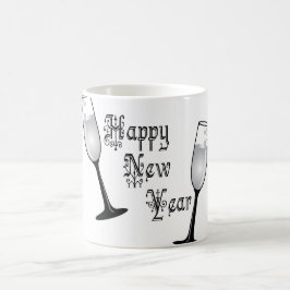 Caneca De Café comemorando o ano novo 2018