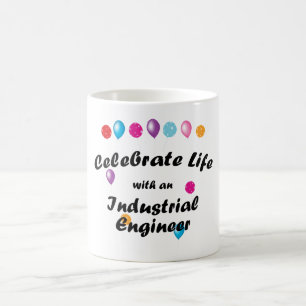 Caneca De Café Comemore o engenheiro industrial