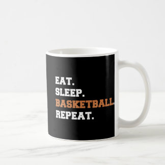 Caneca De Café Comer. Dormir. Basquete. Repetir. t Discussão dive