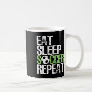 Caneca De Café Comer Dormir Futebol Repetir Presente Legal Esport