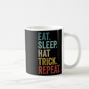 Caneca De Café Comer Dormir Golpe de Mestre Repetir Futebol Hóque