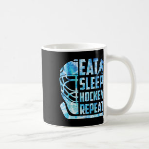 Caneca De Café Comer Dormir Hockey Repetir Divertido Adulto Trein