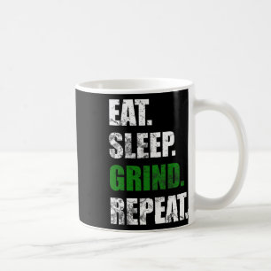 Caneca De Café Comer Dormir Moer Repetir Presente de Skate Retro