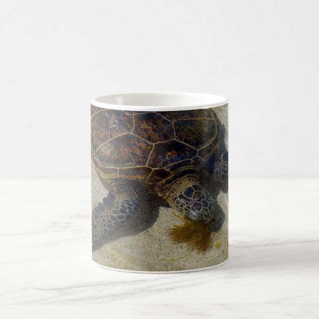 Caneca De Café Comer Limu de Honu (Centro)